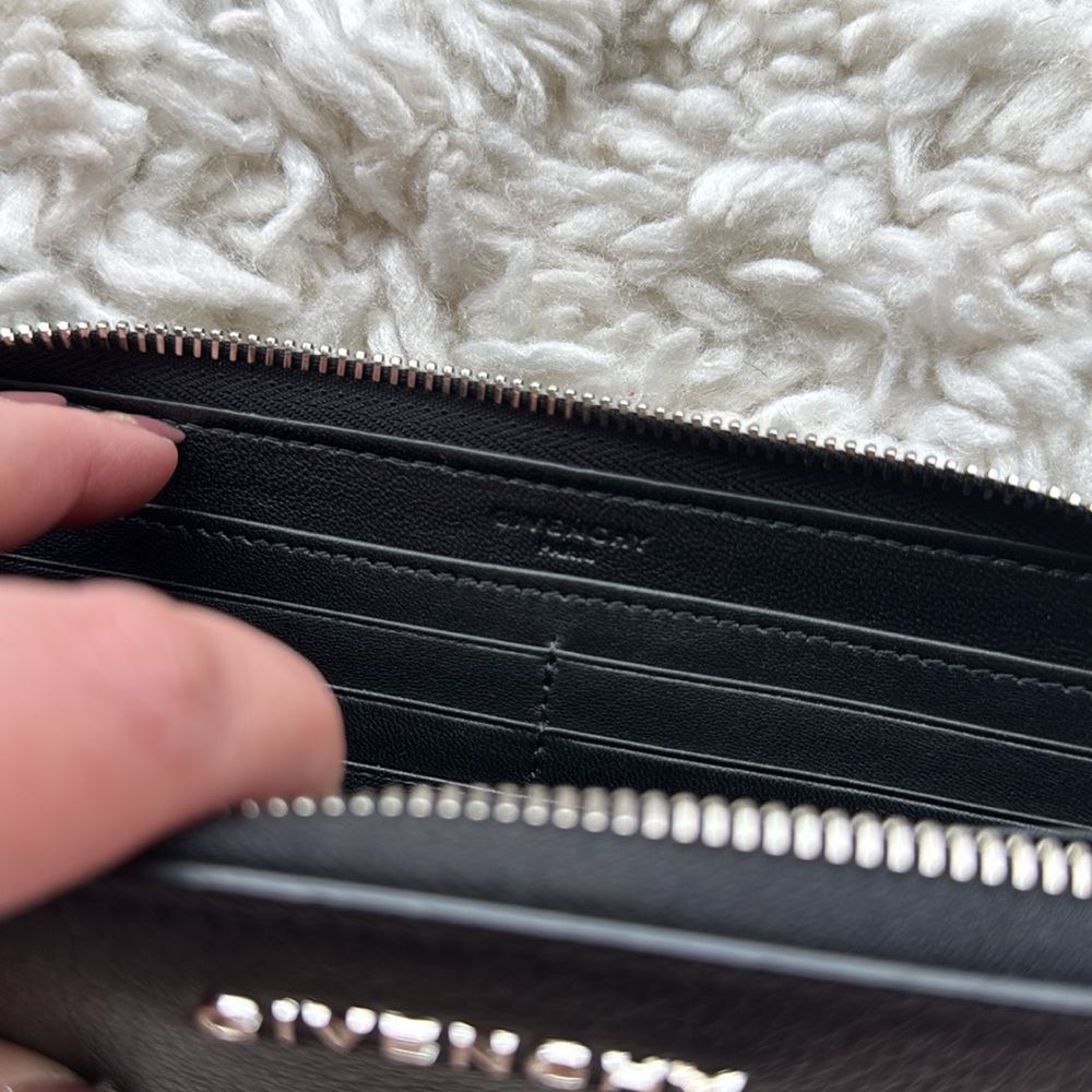 Givenchy Pandora Leather Zip Wallet - Picture 8 of 9
